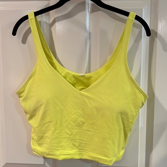lululemon athletica Tops Lululemon Align Tank 4 Highlighter Yellow